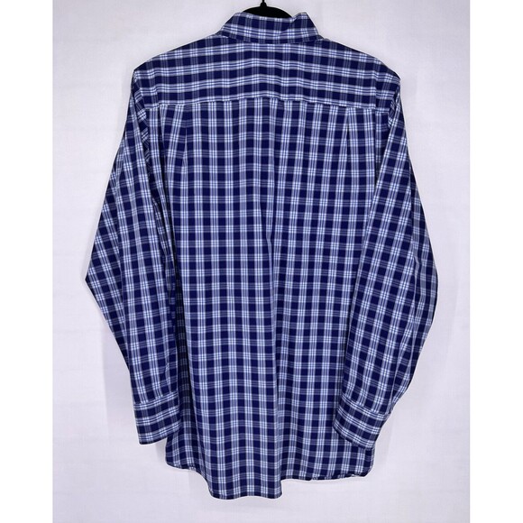 Southern Tide Mens Plaid Long Sleeve Button Down Shirt Classic Fit Blue Small - Picture 3 of 7